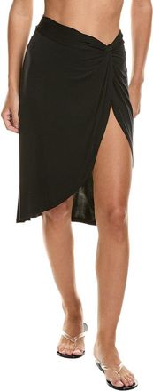 Anemos Anemos Knot Draped Midi Skirt