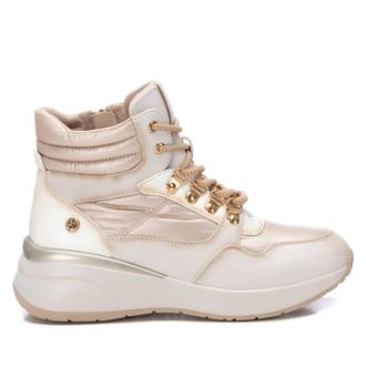 Xti Womens Sport Wedge Booties In Beige