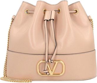 Valentino Garavani Vlogo Signature Leather Mini Bag