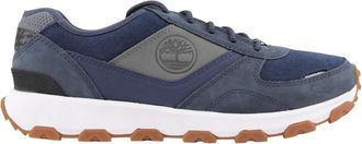 Timberland Winsor Park Sneaker - Heren - Sneakers - Blauw - 42 EU - Leer - Schoenen