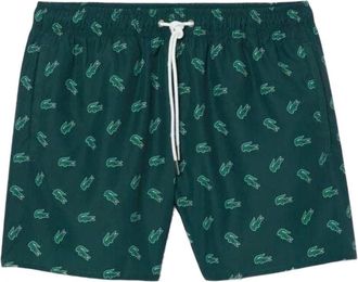 Lacoste Uomo, Costumi da bagno, Verde, S, new