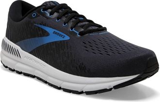 Brooks Mens Addiction V15 Shoes In Black/black/ebony
