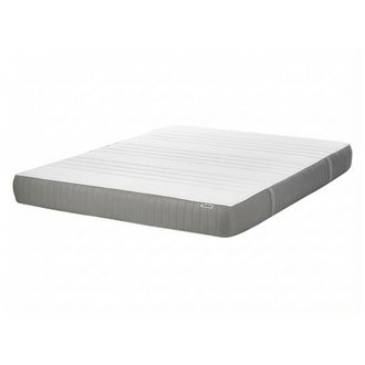 Beliani Beliani - Colch&oacute;n De Espuma Viscoel&aacute;stica Firme Duro Con Funda Extra&iacute;ble De Poli&eacute;ster Con Cremallera Accesorios De Dormitorio Blanco 140 X 200 Cm Chee