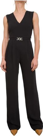 Kocca Tuta Nero Jumpsuit - Dames - Jumpsuits - Zwart - XS - Polyester - Jumpsuits & Playsuits