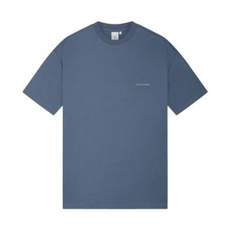 Law Of The Sea Epicentre Artwork Tee Korte Mouw T-shirt - Heren - Tops - Blauw - Maat: XS Katoen