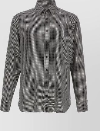 Tom Ford shirt dots all-over print