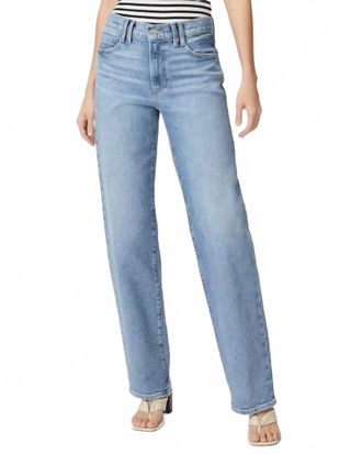 Paige Serena Straight Leg Jeans In Leela Distressed
