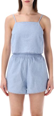 American Vintage Top vintage americano blu