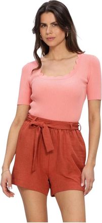 Silvian Heach Dames, Blouses & Shirts, Roze, Maat: XL Viscose