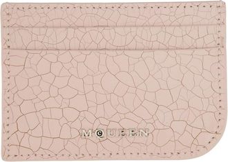Alexander McQueen Leather Card Holder-Donna