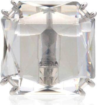 Swarovski Mesmera Clip Earring Single, Square Cut Crystal