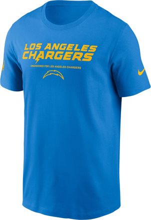 Nike Los Angeles Chargers Sideline Team Issue Nike Mens Dri-FIT NFL T-Shirt in Blue | 02ET48Y97-AR5