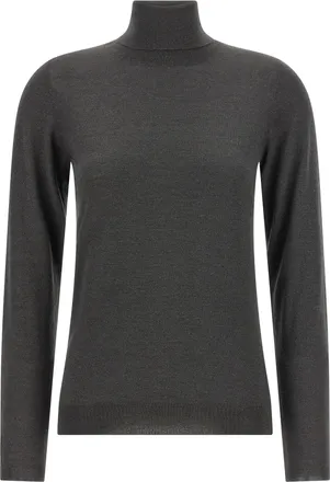 Brunello Cucinelli Gray Cashmere Womens Cardigan