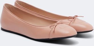 Valentino Garavani VLogo leather ballet flats
