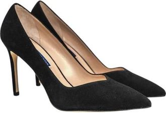 Stuart Weitzman Anny Pump - Dames - Pumps - Zwart - 35 EU - Su&egrave;de - Schoenen