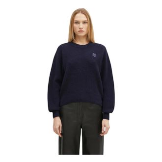 Maison Kitsun&eacute; Donna, Maglie, Blu, M, new