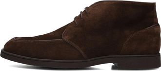 Greve Bruine Su&egrave;de Veterschoenen - Heren - Veterlaarzen - Bruin - 40 1/2 EU - Su&egrave;de - Schoenen