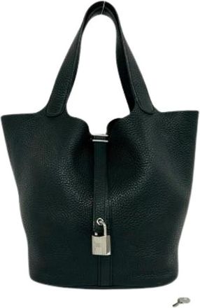 Herm&egrave;s Pre-owned Vintage Bucket Bag - Pre-owned - Mujer - Negro - ONE SIZE