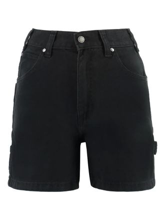 Dickies denim shorts - women - Cotton - 27 - Black