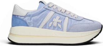 Premiata Bethcoin 8146 - Dames - Sneakers - Blauw - 39 EU - Leer - Schoenen