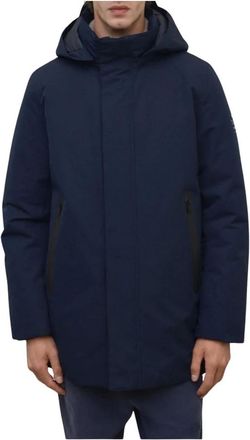 Ecoalf Parko Jacket - - Coats - Uomo - Blu - L
