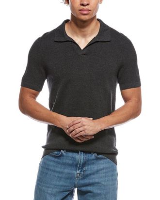 Brooks Brothers Pique Buttonless Polo Sweater