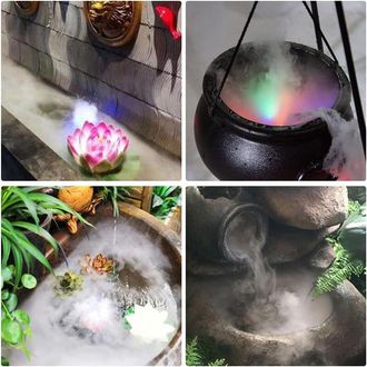 OEM Humidificador Ultras&oacute;nico Usb 2x Con 4 Led, Protecci&oacute;n Contra Salpicaduras, Fuente De Interior, Humidificador Port&aacute;til Para Reptiles, Humidificador