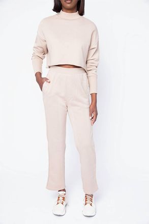 NSF Clarence Relaxed Track Pants In Bisquet
