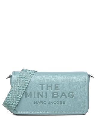 Marc Jacobs embossed-logo mini bag - Blue