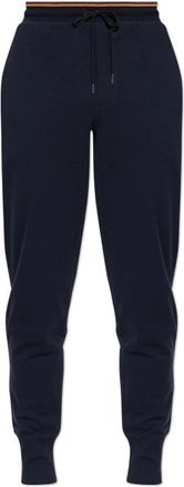 Paul Smith Trainingsbroeken - Heren - Sweatpants - Blauw - 2XL - Katoen - Broeken