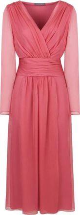 Alberta Ferretti Kleedjes - Dames - Casual kleedjes - Roze - M - Kleedjes