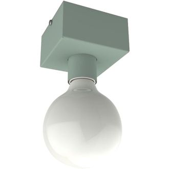 Lumicom Lumicom - boston s Plafoniera, 1XE27, max 42W, metallo, verde iceberg, 10X10cm