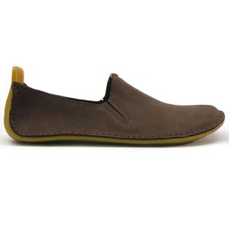 Vivobarefoot Ababa II Leather Womens Slip On Shoes - Bracken - Size:UK 8.5