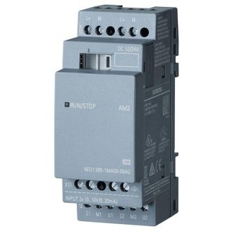 SIEMENS M&oacute;dulo De Ampliaci&oacute;n Logo Am2 12/24vdc 6ed10551ma000ba2