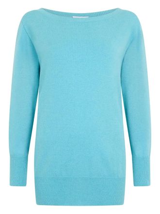 Malo boat-neck sweater - Blu