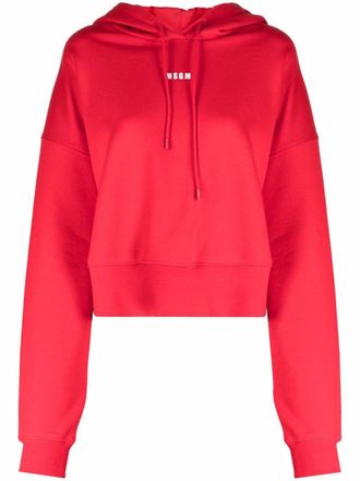 Msgm Oversized hoodie - Rood