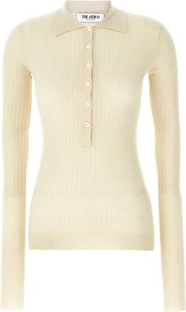 The Attico Dames, Truien, Wit, Maat: XS Zijde