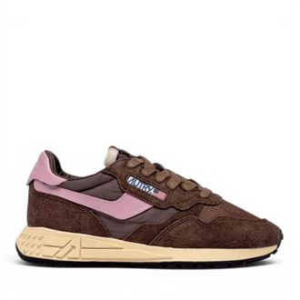 Autry Reelwind Sneakers - Dames - Sneakers - Bruin - 38 EU - Katoen - Schoenen