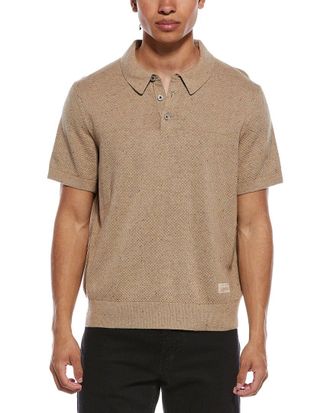 Scotch & Soda Stitch Polo Sweater
