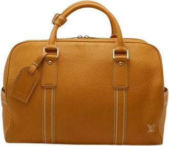 Louis Vuitton Pre-owned Vintage Handtas - Dames - Vintage Handtas - Oranje - ONE Size - Leer - Vintage