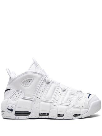 Nike Air More Uptempo White/Midnight Navy sneakers