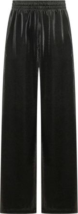 Diesel Wide Leg Pants - Dames - Wijde Broeken - Zwart - L - Broeken