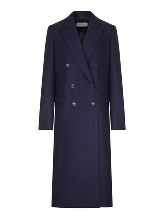 Dries Van Noten Dries Van Noten jas met dubbele rij knopen