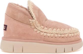 Mou Eskimo Bounce Sneaker - Dames - Winterlaarzen - Bruin - 41 EU - Wol - Schoenen