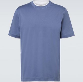 Brunello Cucinelli T-shirt in jersey di cotone