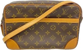 Louis Vuitton Pre-owned Cross Body Bags, female, Brown, Size: ONE SIZE Pre-owned Trocad&eacute;ro 27 Shoulder Bag
