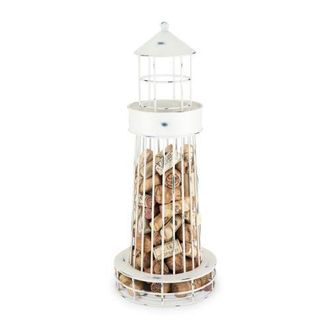 Twine Lighthouse Cork Holder in White at Nordstrom