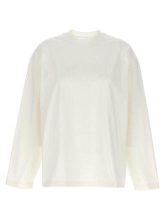 Jil Sander Womens Logo Print T-Shirt
