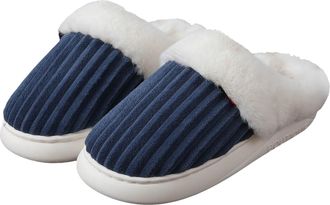 Generic Fluffy Slippers for Women Men Plush Soft Winter Warm Slip On House Shoes Indoor Outdoor Fuzzy Slippers Unisex Memory Foam Platform Comfy Non-Slip Bedr
