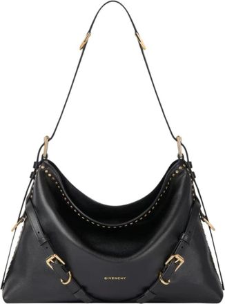 Givenchy Medium Voyou Bag - female - Givenchy - Shoulder Bags - Black - ONE SIZE - Bags